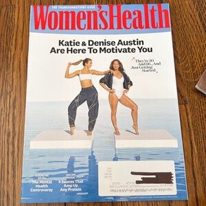 Women’s Health Magazine - Jan/Feb 2024 - Katie & Denise Austin    fitness sports